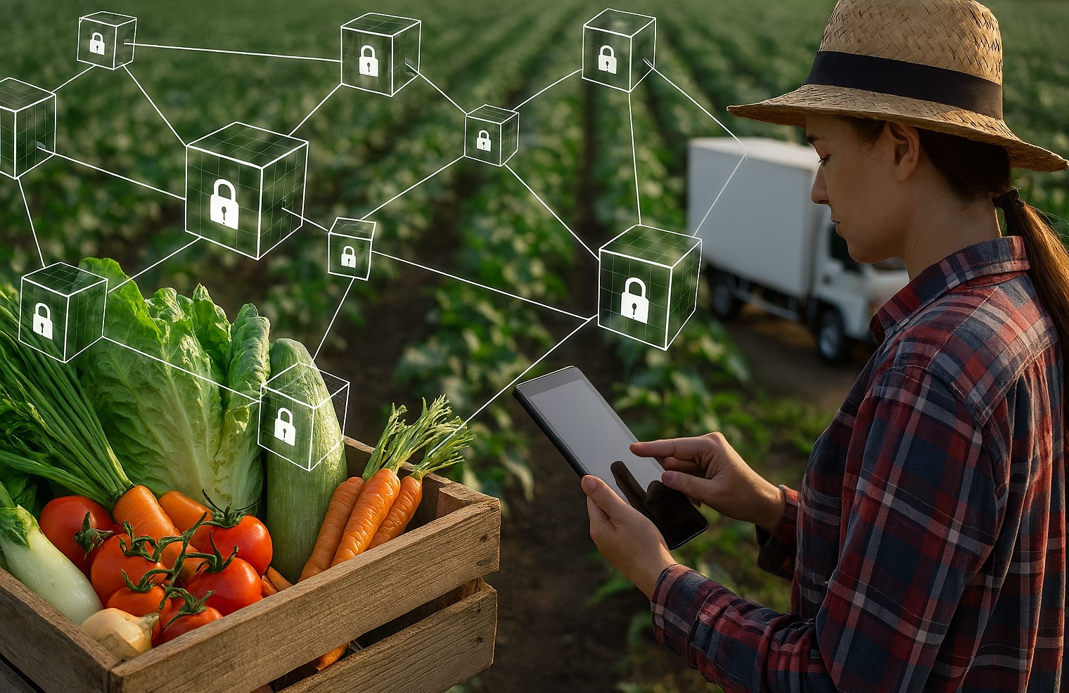 Cara Blockchain Memangkas Biaya & Meningkatkan Kepercayaan di Rantai Pasok Pertanian Off-Farm